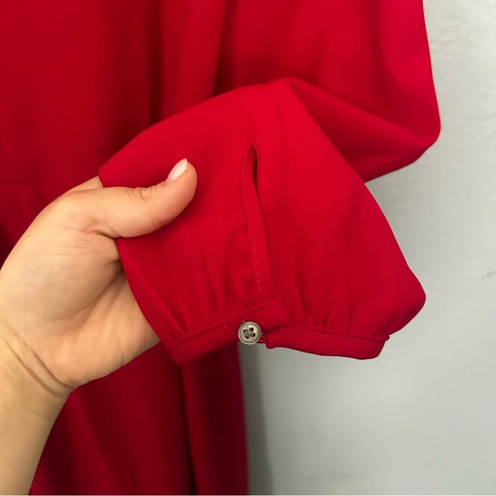 J. Crew 365 Crepe Wrap Dress - Picture 6 of 8